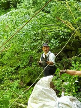 Sanacija črnega odlagališča – Banova jama 098